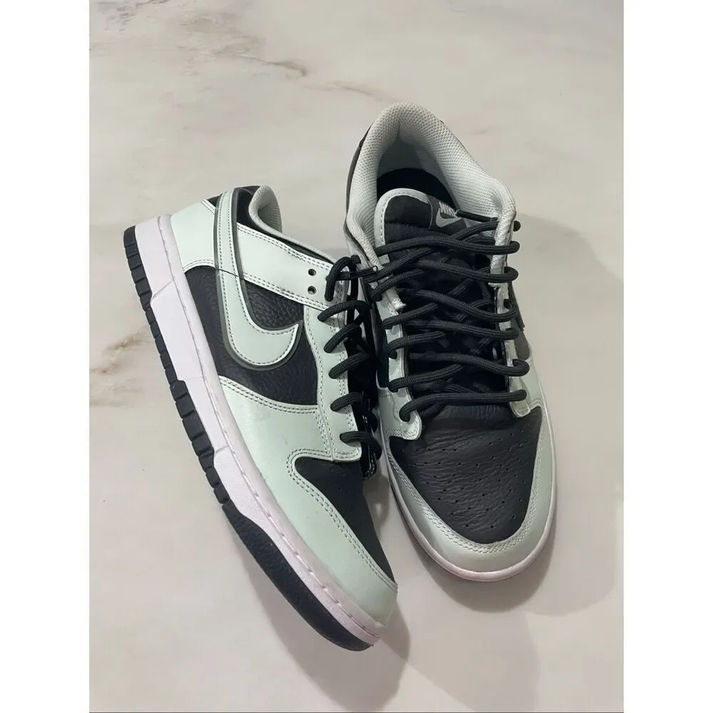 Nike Dunk Low Retro PRM sneakers in a Smoke Grey and Barely Green colorway Size
